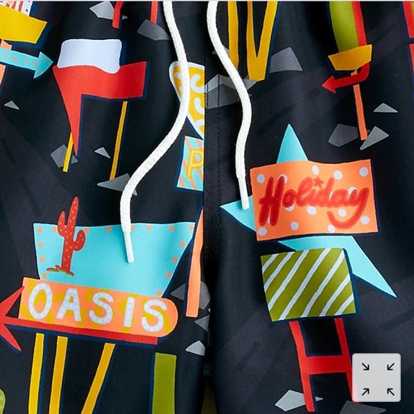 NWT J. Crew Liberty 6” Men’s Swim Trunks - Picture 4 of 9